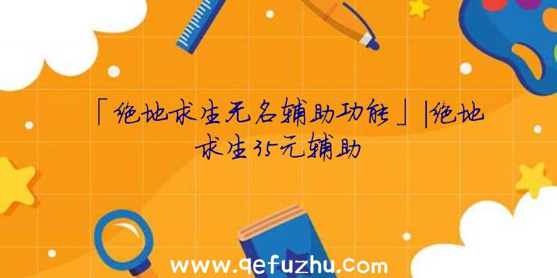 「绝地求生无名辅助功能」|绝地求生35元辅助